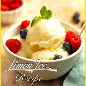 My Favorite Lemon Ice Recipe *free*